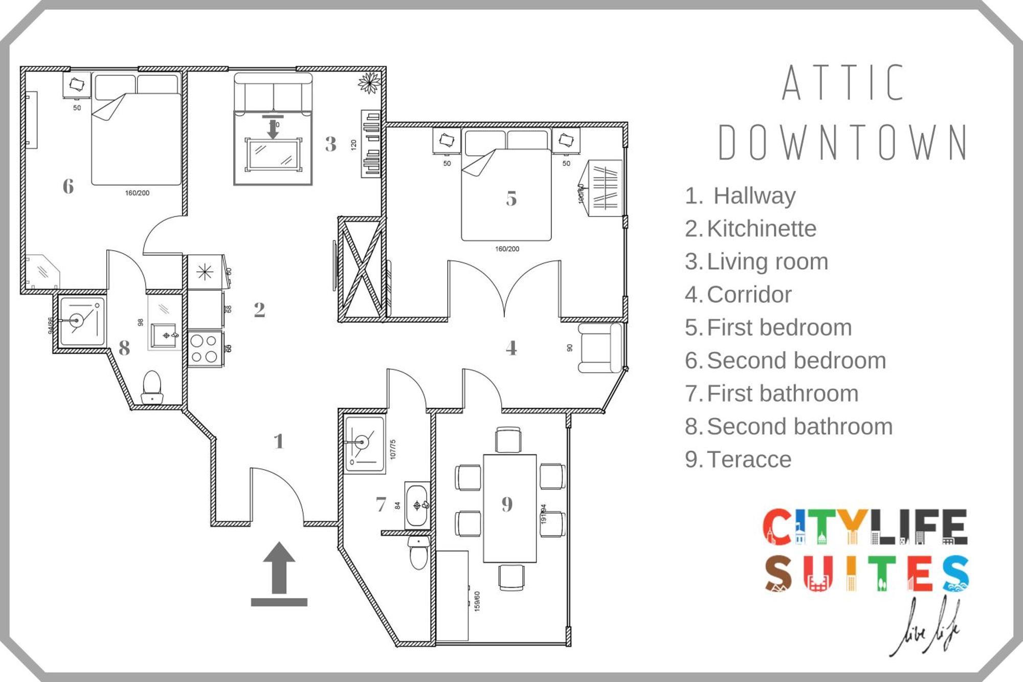 בוקרשט Downtown Home With Terrace By Urbanesq מראה חיצוני תמונה