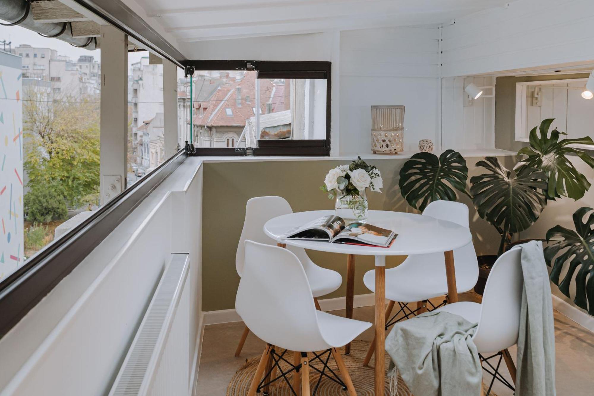 בוקרשט Downtown Home With Terrace By Urbanesq מראה חיצוני תמונה